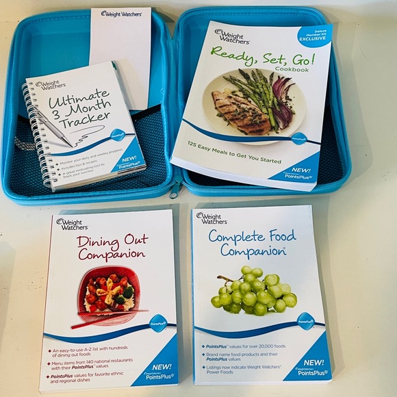 Weight Watchers 2010 Points Plus Member's kit dining out complete food companion - Picture 1 of 6